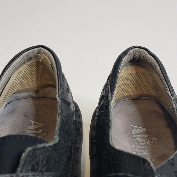 ALEGRIA DEN-435 Women's Size 39 / US 8 Classic Black Comfort Clogs Shoes EUC - Picture 8 of 8